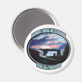 Door Co. , WI Bauernhof Magnet (Vorderseite/Rückseite)