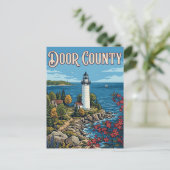 Door County Postkarte (Stehend Vorderseite)