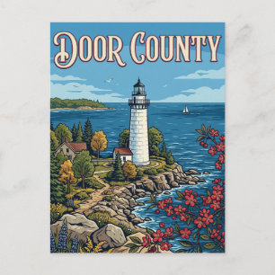 Door County Postkarte