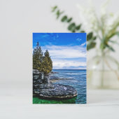 Door County Postkarte, Höhlen-Punkt Postkarte (Stehend Vorderseite)