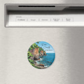 Door County, Wisconsin Illustration Lake Michigan Magnet (In Situ (Geschirrspüler))