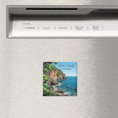 Door County, Wisconsin Illustration Lake Michigan Magnet (In Situ (Geschirrspüler))