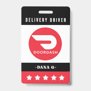 Door Dash Abzeichen Ausweis