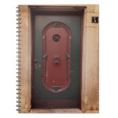 Door-Foto-Notebook Notizblock (Vorderseite)