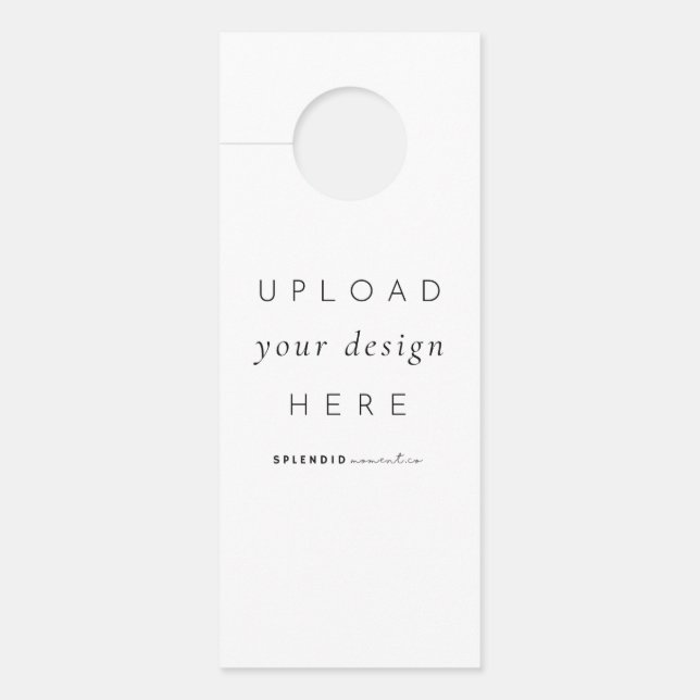 Door Hanger Card für Hotel Türanhänger (Vorderseite)