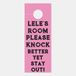Door Hanger Türanhänger