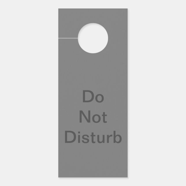 Door Hanger Türanhänger (Vorderseite)