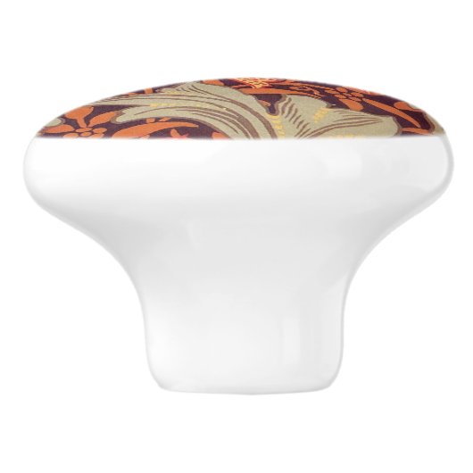 Door Knobs - Marigold William Morris Design Keramikknauf (Seitenansicht)