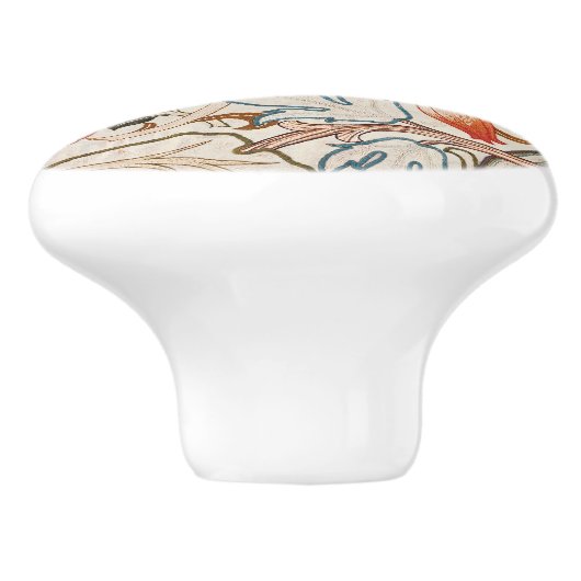 Door Knobs - William Morris Design Keramikknauf (Seitenansicht)