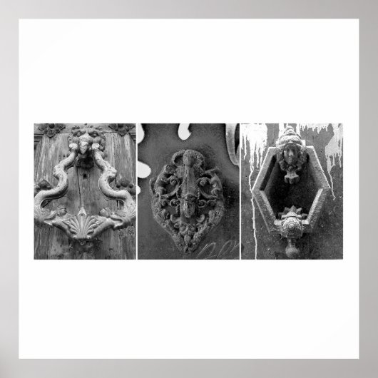 Door Knockers, Barcelona Poster (Vorne)