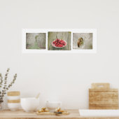 Door Landkreis Cherry Trio Poster (Küche)