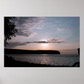 Door Landkreis Sunset in Wisconsin Poster (Vorne)