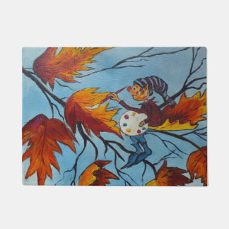 Door Mat Ann Hayes Painting Pixie Painting Fußmatte
