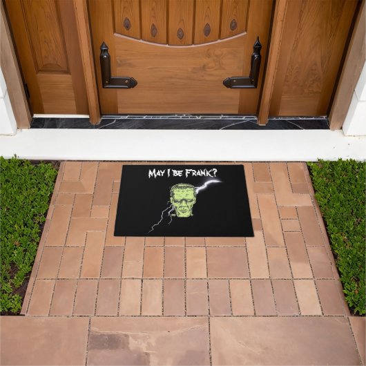 Door Mat, darf ich Frank sein, Frankenstein Fußmatte (Außenbereich)