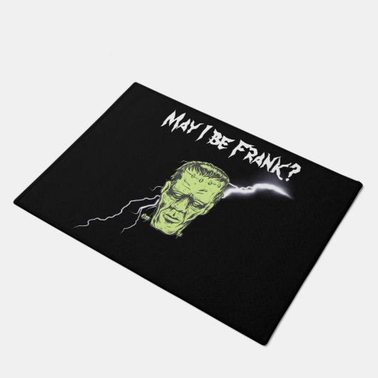 Door Mat, darf ich Frank sein, Frankenstein Fußmatte (Schrägansicht)