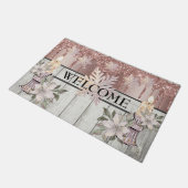 Door Mat Grosses Winterwunderland Fußmatte (Schrägansicht)