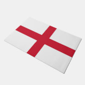 Door Mat mit der Flagge Englands, Vereinigtes Köni Fußmatte (Schrägansicht)