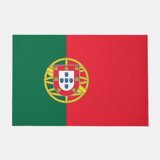 Door Mat mit der Flagge Portugals Fußmatte (Vorderseite)