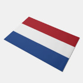 Door Mat mit Flagge der Niederlande Fußmatte (Schrägansicht)