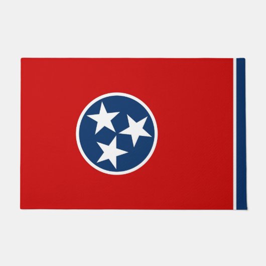 Door Mat mit Flagge des Tennessee Staat, USA Fußmatte (Vorderseite)