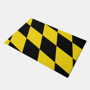 Door Mat mit Flagge Münchens Fußmatte