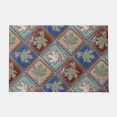 Door Mat mit handwerklichen Ahorn-Blätter Fußmatte (Vorderseite)