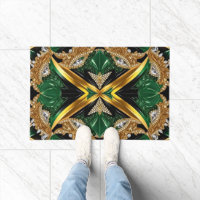 Door Mat mit Jamaica Colors Design