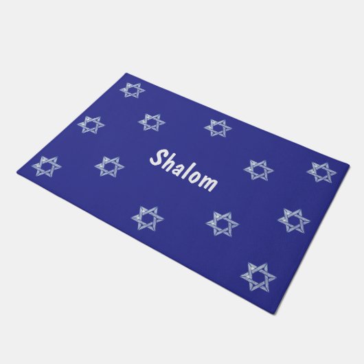 Door Mat, um Shalom zu sagen Fußmatte (Schrägansicht)