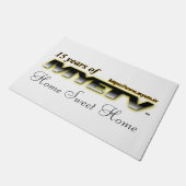 Door Mat von MEYTV - 15 Jahre Fußmatte (Schrägansicht)