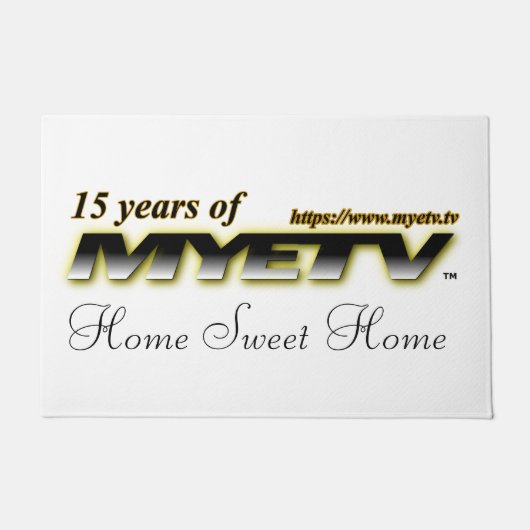 Door Mat von MEYTV - 15 Jahre Fußmatte (Vorderseite)