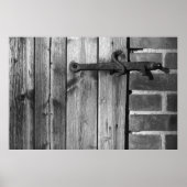 Door of old barn 5 poster (Vorne)
