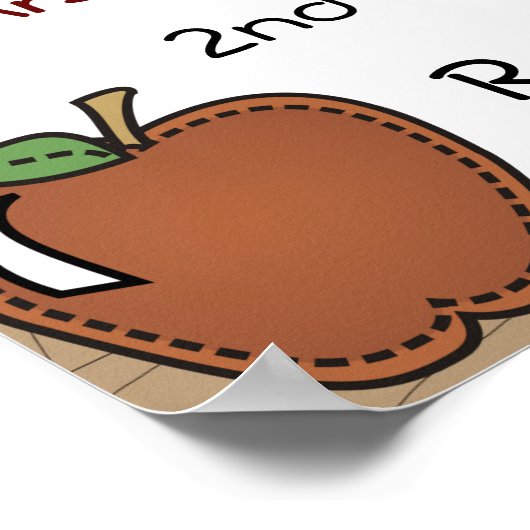 Door Poster für Lehrer (Ecke)