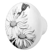 DOOR PULL DAISY DESIGN KERAMIKKNAUF (Rechts)