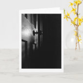 Doorknob Karte (Gelbe Blume)