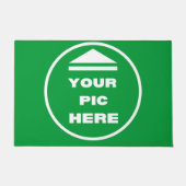 Doormat 24" x 36" - Bild hinzufügen Fußmatte (Vorderseite)