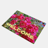 Doormat Bougainvillea Tropische Blume Fußmatte (Schrägansicht)