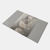 Doormat im David-Design Fußmatte (Schrägansicht)