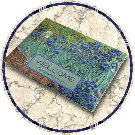 DOORMAT - Irisch von Vincent van Gogh Fußmatte