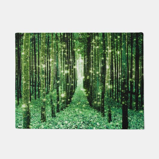 Doormat Magical Forest Green Mystery Fußmatte (Vorderseite)