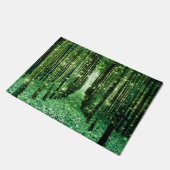 Doormat Magical Forest Green Mystery Fußmatte (Schrägansicht)