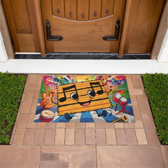 Doormat Music Fun Fußmatte (Außenbereich)
