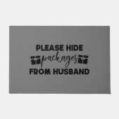 Doormat - Please Hide Packages From Husband Fußmatte (Vorderseite)