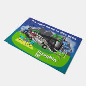 Doormat Red Thor Palazzo Klasse A RV Roughin Fußmatte (Schrägansicht)