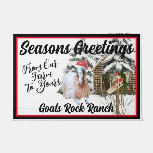 Doormat - Silky Fainting Goat Maggie Fußmatte (Vorderseite)