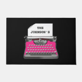 DOORMAT "TYPEWRITER" FUßMATTE (Vorderseite)