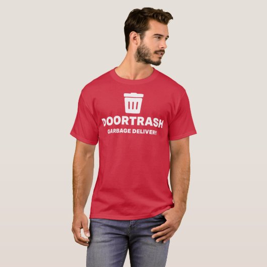 DoorTrash - Mülllieferung T-Shirt (Vorne ganz)