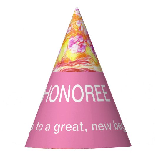 Doorway to Happy Gratulation Celebration Partyhütchen (Vorderseite)