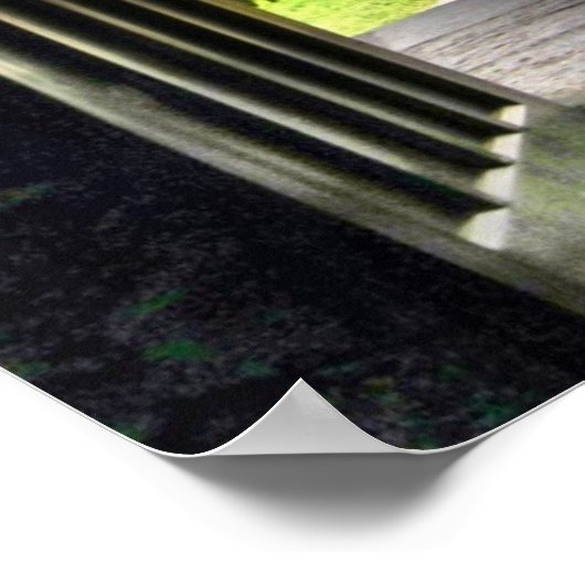 Doorway to History Poster oder Print (Ecke)