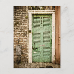 Doorways im französischen Viertel Postkarte