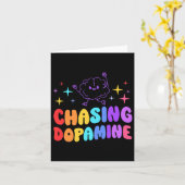 Dopamin Mental Health Aästhetics Karte (Gelbe Blume)